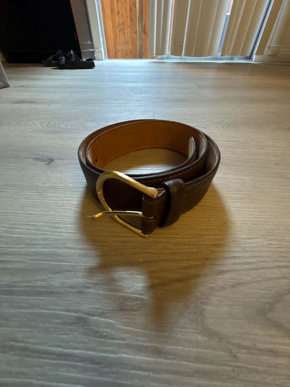 W. Kleinberg Women's Genuine Leather Belt, 36in